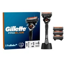 Бритва Gillette Fusion ProGlide з 4 змінними картриджами + Підставка (8700216357227)