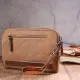 Сумка Vintage Чоловіча з текстилю Коричнева (21260)