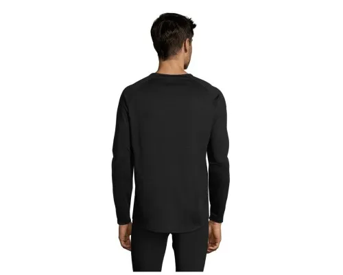 Лонгслів Sol's Sporty LSL men чорний S (02071312S)