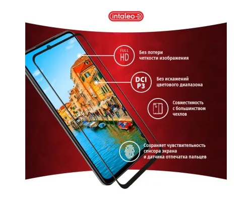 Скло захисне Intaleo Full Glue Xiaomi Redmi 10 Black (1283126517389)