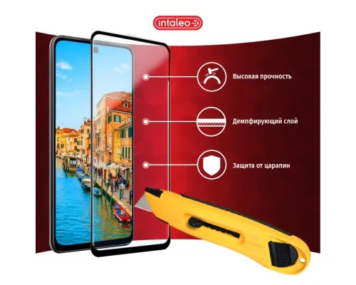 Скло захисне Intaleo Full Glue Xiaomi Redmi 10 Black (1283126517389)