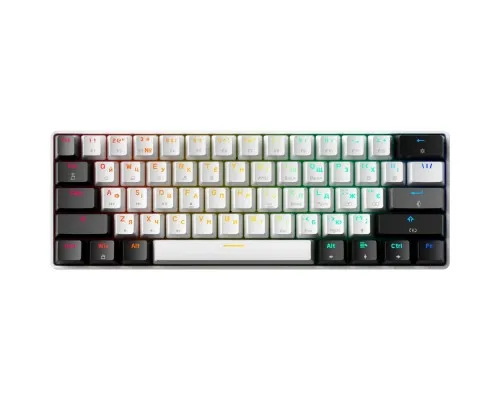 Клавіатура GamePro Genesis Infinity MK130BW Outemu Swithes USB White (MK130BW)
