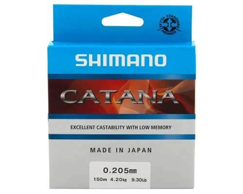 Волосінь Shimano Catana 150m 0.165mm 2.9kg (2266.79.24)