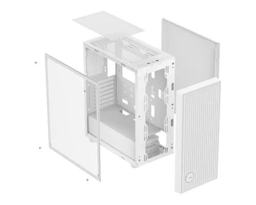 Корпус для ПК OCYPUS GAMMA C70 WH (GAMMA-C70-WHG000XX-GL)