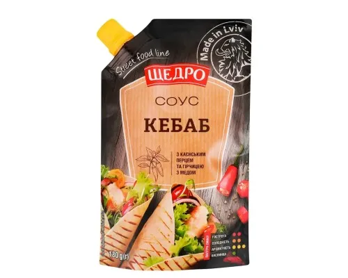 Соус Щедро Кебаб 180 г (4823097412275)