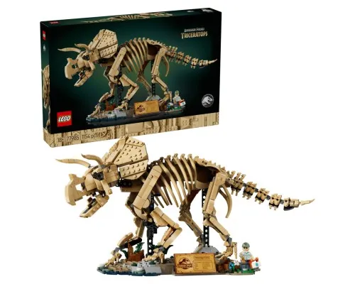 Конструктор LEGO Jurassic Park Скам'янілості динозаврів: Трицератопс (77985)
