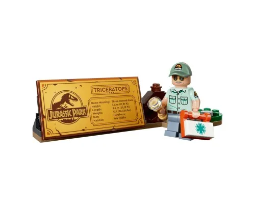 Конструктор LEGO Jurassic Park Скам'янілості динозаврів: Трицератопс (77985)