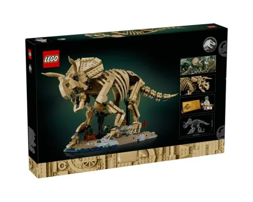 Конструктор LEGO Jurassic Park Скам'янілості динозаврів: Трицератопс (77985)