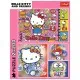 Пазл Trefl Hello Kitty Вітаю Кітті та друзів 2х200 елементів (5900511133363)
