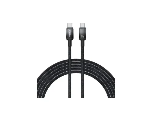 Дата кабель USB-C to USB-C 1.0m 100W black Baseus (P10374902111-00)