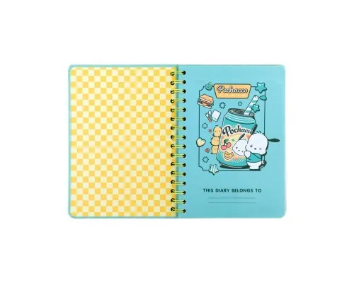 Тижневик Kite дитячий на спіралі Pochacco, тверда обкладинка (PC26-438)