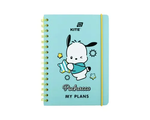Тижневик Kite дитячий на спіралі Pochacco, тверда обкладинка (PC26-438)
