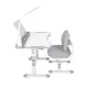 Парта зі стільцем FunDesk Vivo Grey (221892)