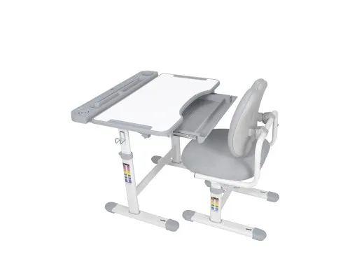 Парта зі стільцем FunDesk Vivo Grey (221892)