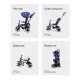 Дитячий велосипед QPlay Rito+ Eva Blue (S380-8Blue)