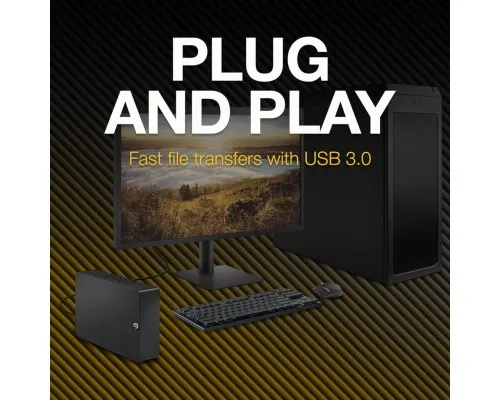Зовнішній жорсткий диск 3.5" 24TB Expansion Desktop Seagate (STKP24000400)