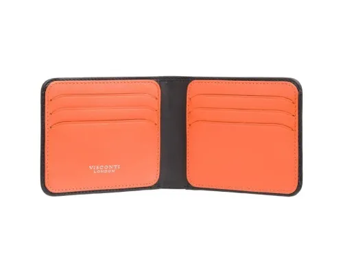 Гаманець Visconti VSL35 Trim з RFID Black-Orange (VSL35 BK/OR)