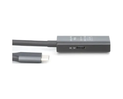 Дата кабель USB-С Male to USB-A Female 10.0m USB3.2 Gen1 Active 5G Digitus (DA-73111)