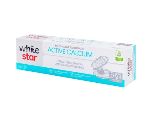 Зубна паста White Star Active Calcium 100 мл (3800237400294)