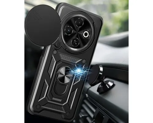 Чохол до мобільного телефона BeCover Military Tecno Spark 30C 4G Black (713074)