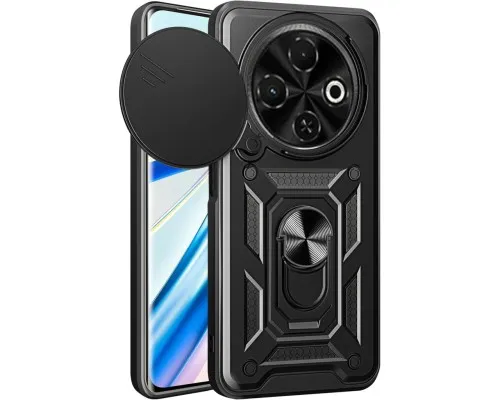 Чохол до мобільного телефона BeCover Military Tecno Spark 30C 4G Black (713074)