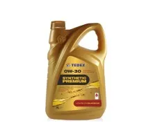 Моторна олива TEDEX SYNTHETIC PREMIUM SM/CF/EC 0W30  4л