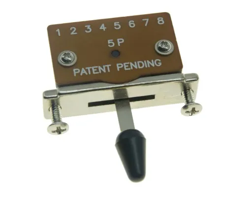 Перемикач для гітари Paxphil Lever Switch 5-Way (Black) (LSW56)