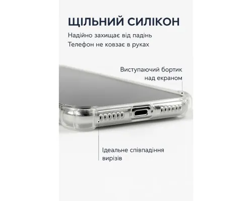 Чохол до мобільного телефона BeCover Anti-Shock Motorola Edge 60 Pro Clear (713806)