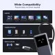 Концентратор Ugreen USB-C to HDMI + 2xUSB 3.2 + 2xUSB-C 3.2 + PD CM888 gray (35998)