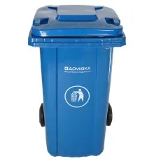 Контейнер для сміття Домівка 120L-B Синій 120 л (000033128)