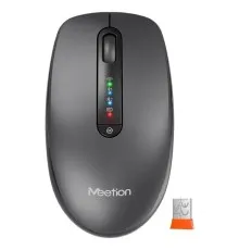 Мишка Meetion BTM100R Wireless/Bluetooth Black (MT-BTM100R-A)