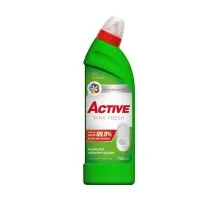 Засіб для чищення унітазу Active PR Pine Fresh З хлором 750 мл (4820196012764)