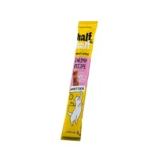 Ласощі для котів Half&Half м'ясна паличка з креветкою 5 г (4820261921229)