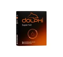 Презервативи Dolphi Super Hot 3 шт. (4820144772917)