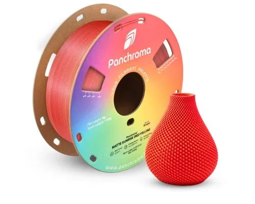 Пластик для 3D-принтера Polymaker PLA PANCHROMA DUAL MATTE 1,75mm 1kg SUNRISE (CA04052)