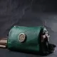 Сумка Vintage З натуральної шкіри Зелена (22261)