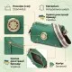 Сумка Vintage З натуральної шкіри Зелена (22261)