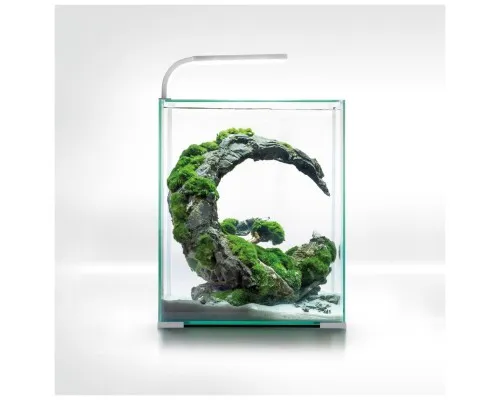 Акваріум AquaEl Shrimp Set Smart для креветок прямий білий 19 л (5905546326223)