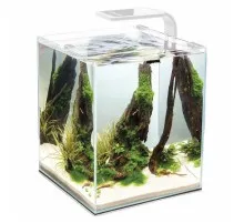 Акваріум AquaEl Shrimp Set Smart для креветок прямий білий 19 л (5905546326223)