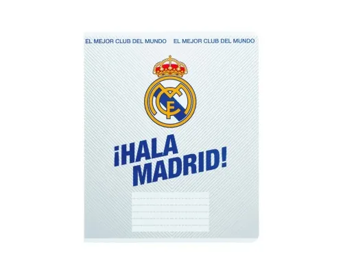 Зошит Kite Real Madrid, 12 аркушів, лінія (RL26-234)