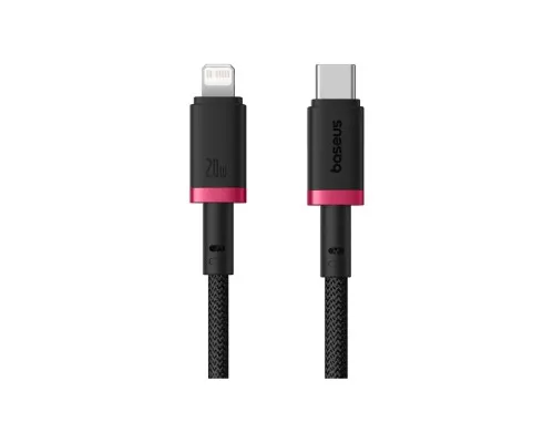 Дата кабель USB-C to Lightning 2.0m 20W red+black Baseus (P10377800U01-03)