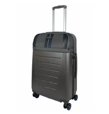 Валіза Semi Line 24" (M) Dark Brown/Blue Line (T5736-2) (DAS303804)