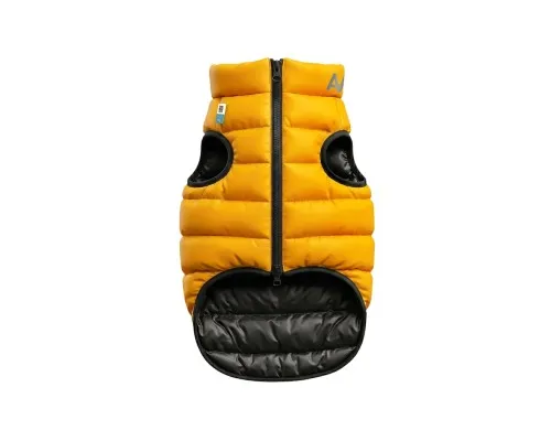 Курточка для тварин Airy Vest двостороння жовто-чорна S30 (1552)