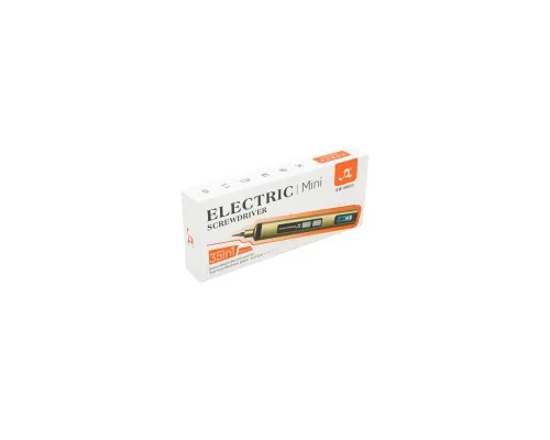 Викрутка акумуляторна Voltronic SW-80033, біти, 30шт., лопатка, пінцет, подовжувач, тримач 115мм, біти S2, Case (SW-80033)