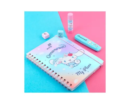 Тижневик Kite дитячий на спіралі Cinnamoroll, тверда обкладинка (CR26-438)