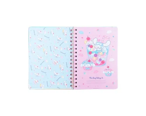 Тижневик Kite дитячий на спіралі Cinnamoroll, тверда обкладинка (CR26-438)