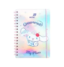 Тижневик Kite дитячий на спіралі Cinnamoroll, тверда обкладинка (CR26-438)