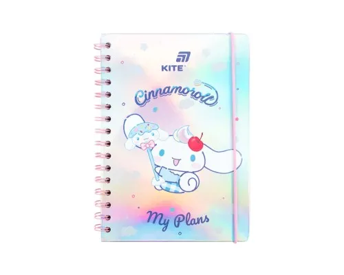 Тижневик Kite дитячий на спіралі Cinnamoroll, тверда обкладинка (CR26-438)
