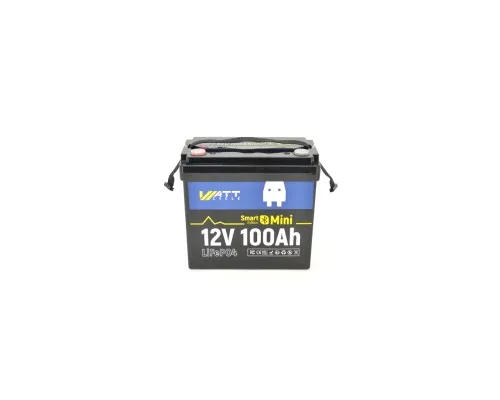 Батарея LiFePo4 WattCycle 12,8V 100Ah, 1,28kWh, Bluetooth (WT12V100AH100MINIBT)