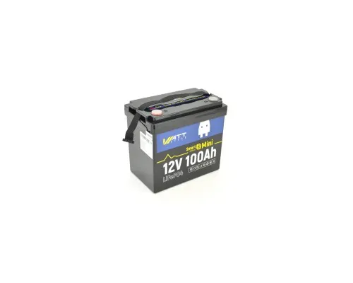 Батарея LiFePo4 WattCycle 12,8V 100Ah, 1,28kWh, Bluetooth (WT12V100AH100MINIBT)